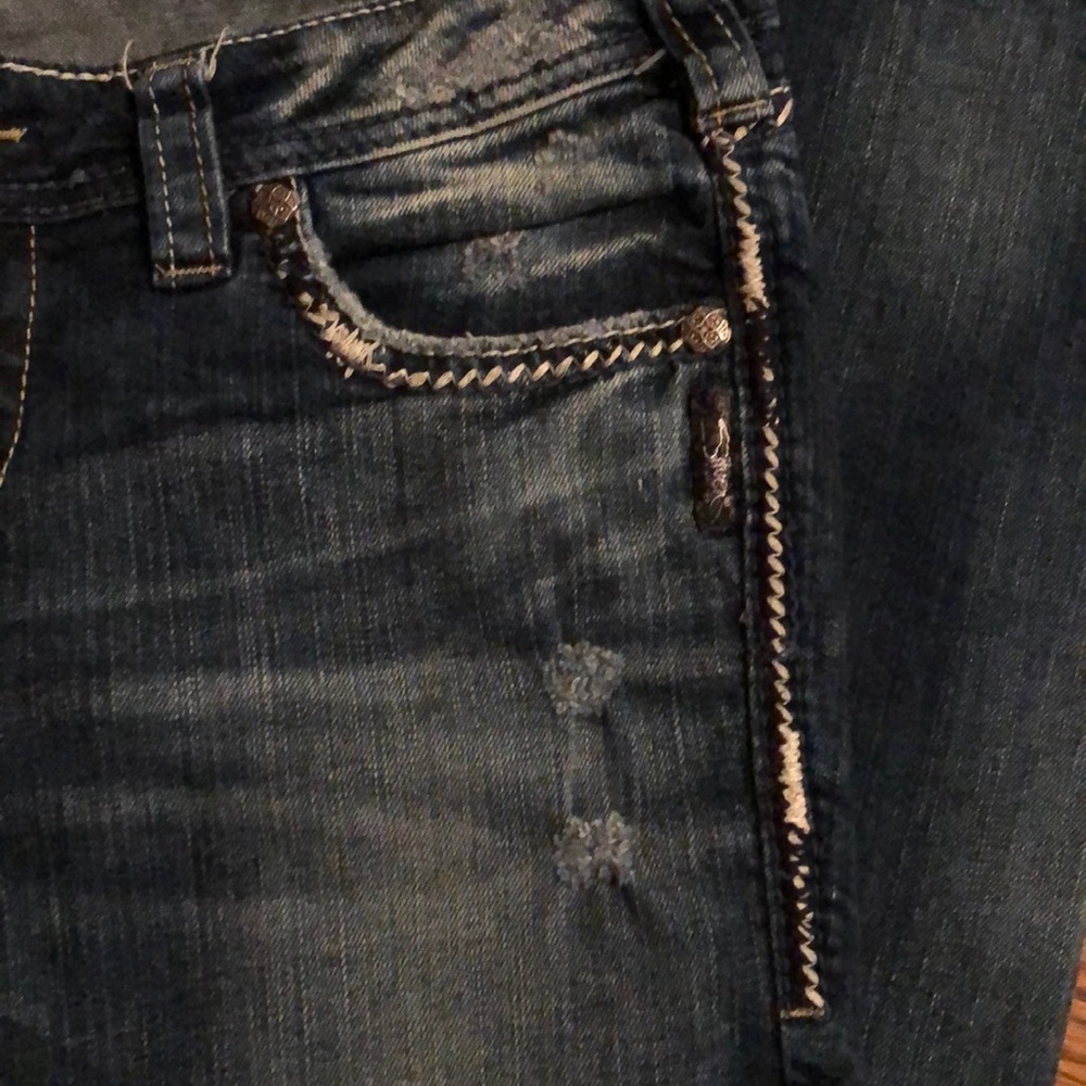 Silver Aiko Jeans